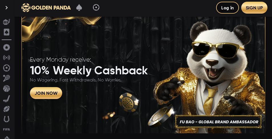 Golden Panda Homepage