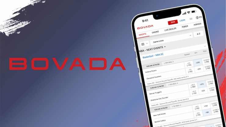 Bovada, one of the top South Carolina online sportsbooks known for fast payouts and strong betting options