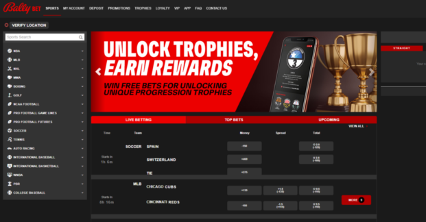 Bally Bet Launches Sportsbetting App in Iowa