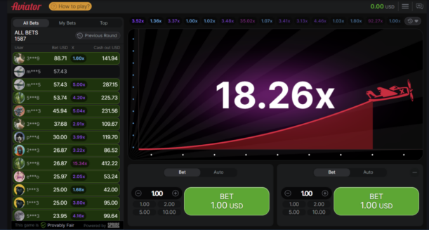 instant casino aviator game