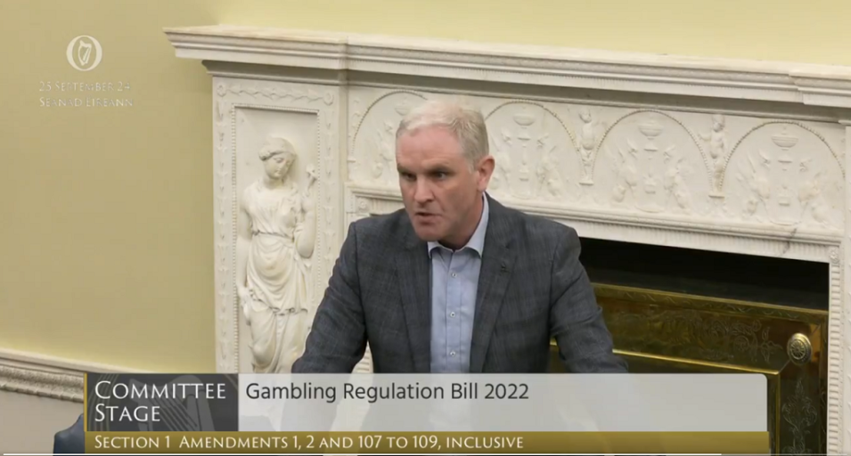 Irish Senator Denounces Gambling Lobbyists in Heated Debate on Gambling Regulation Bill