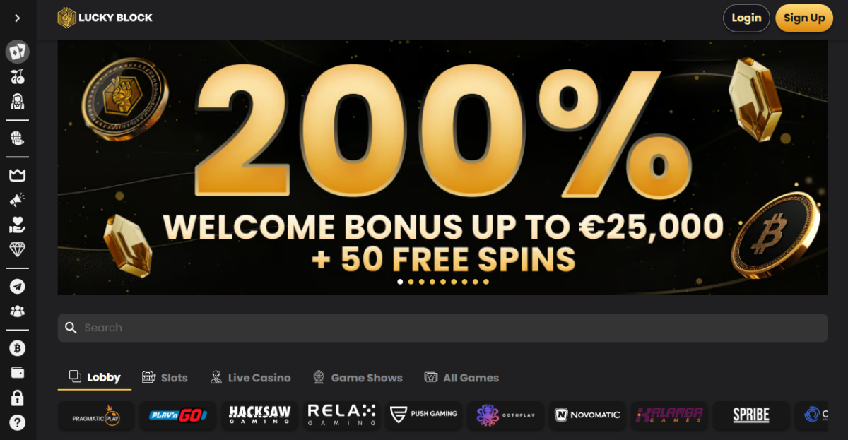Lucky block casino Nederland