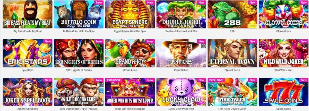 new games at Pulsz