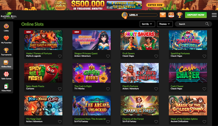 online pokies at raging bull - a top NZ Online Casino