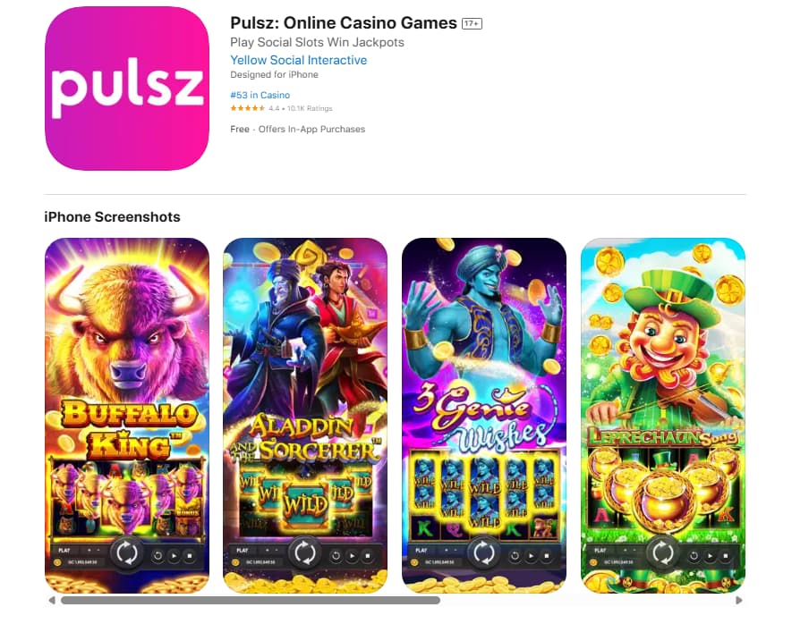 Pulsz iOS App Rating